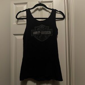 Harley-Davidson Women's Black Logo Tank Top